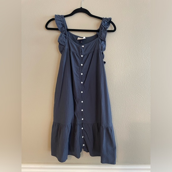 Universal Thread ruffle detail button dress - Picture 1 of 5